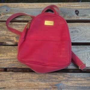 Y2K Juicy Couture Signature Pink Backpack Adjustable Straps